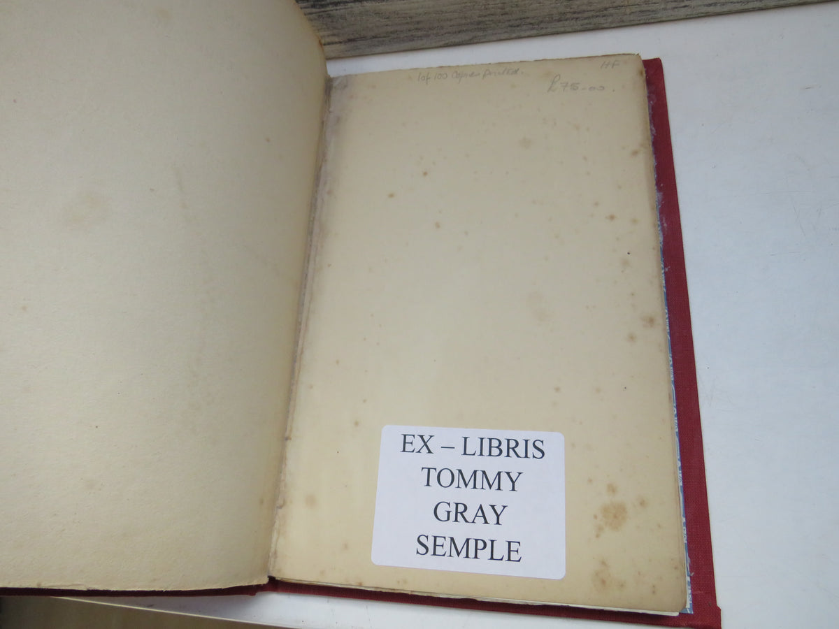 Farquharson Genealogies No. II. Inverey Branch By A. M. Mackintosh 1914 Only 100 Copies Printed