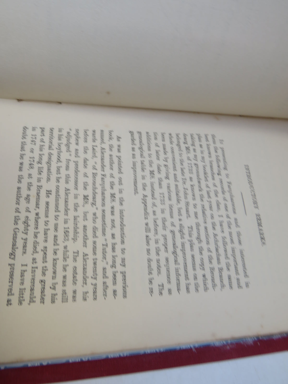 Farquharson Genealogies No. II. Inverey Branch By A. M. Mackintosh 1914 Only 100 Copies Printed