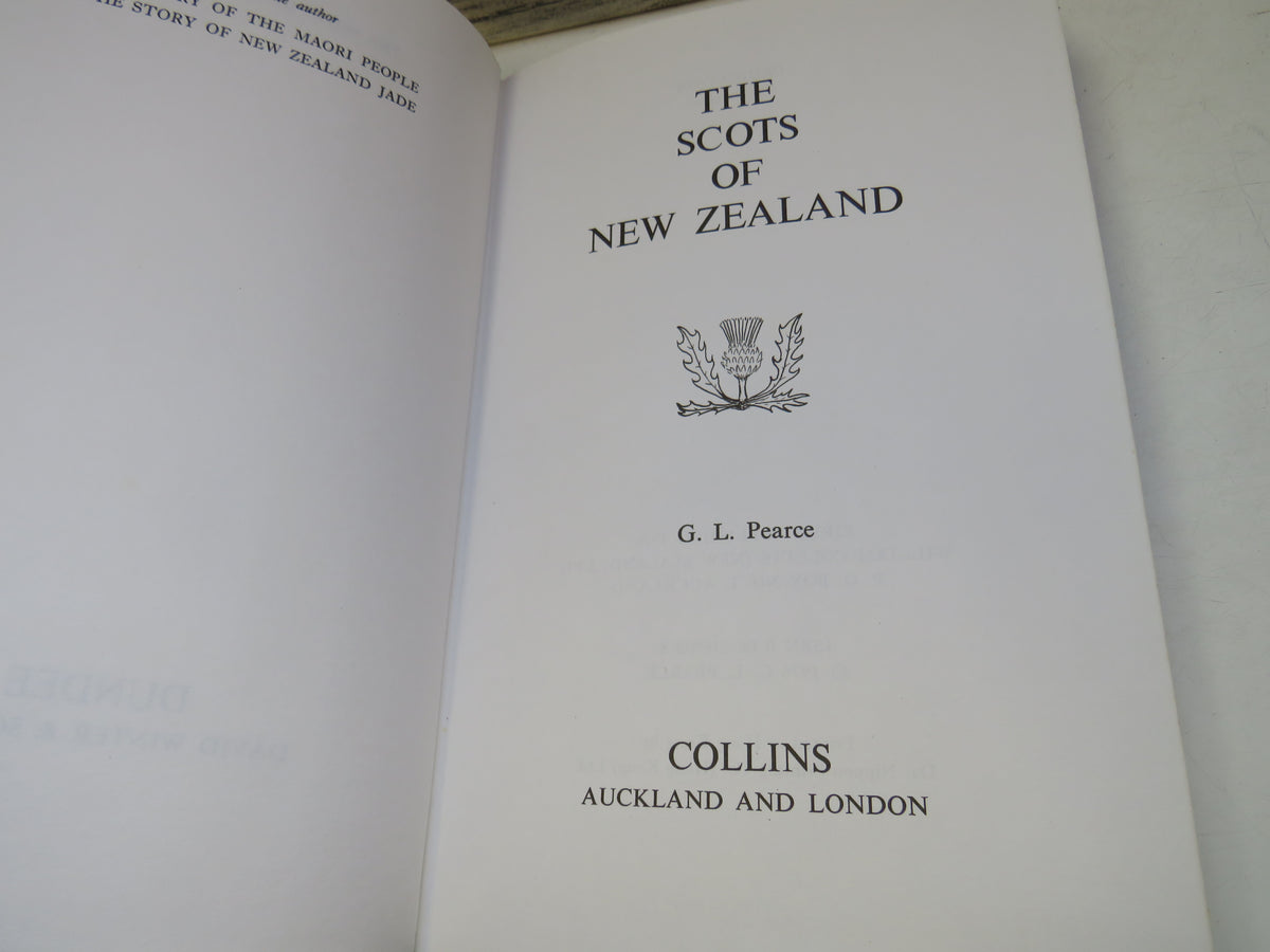 The Scots of New Zealand By G. L. Pearce 1976