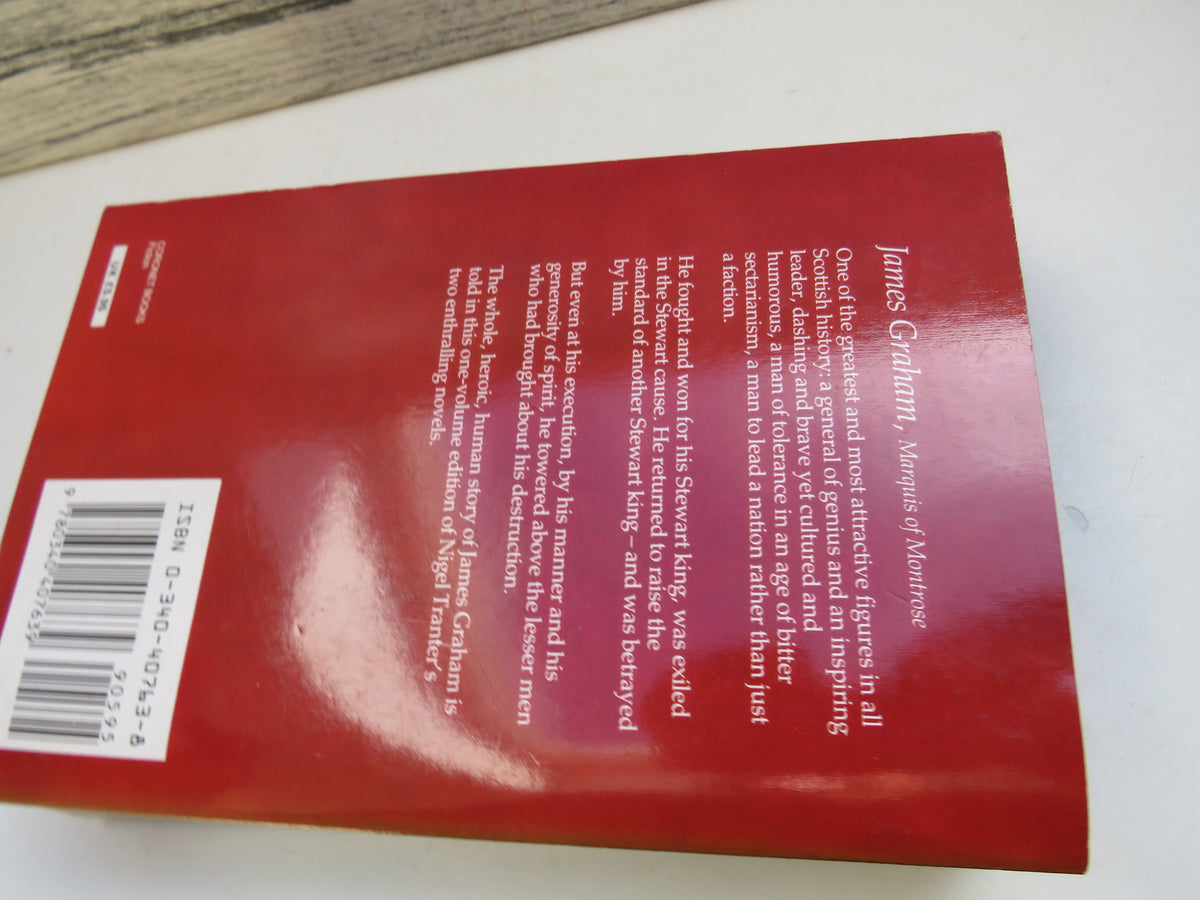 Montrose: The Young Montrose and the Captain General Book One - The Young Montrose, Book Two - The Captain General By Nigel Tranter Author Signed 1987