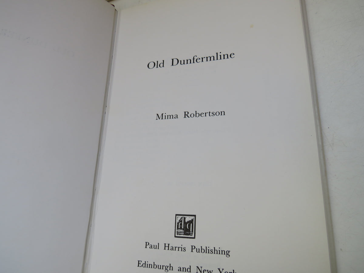 Old Dunfermline By Mima Robertson 1979