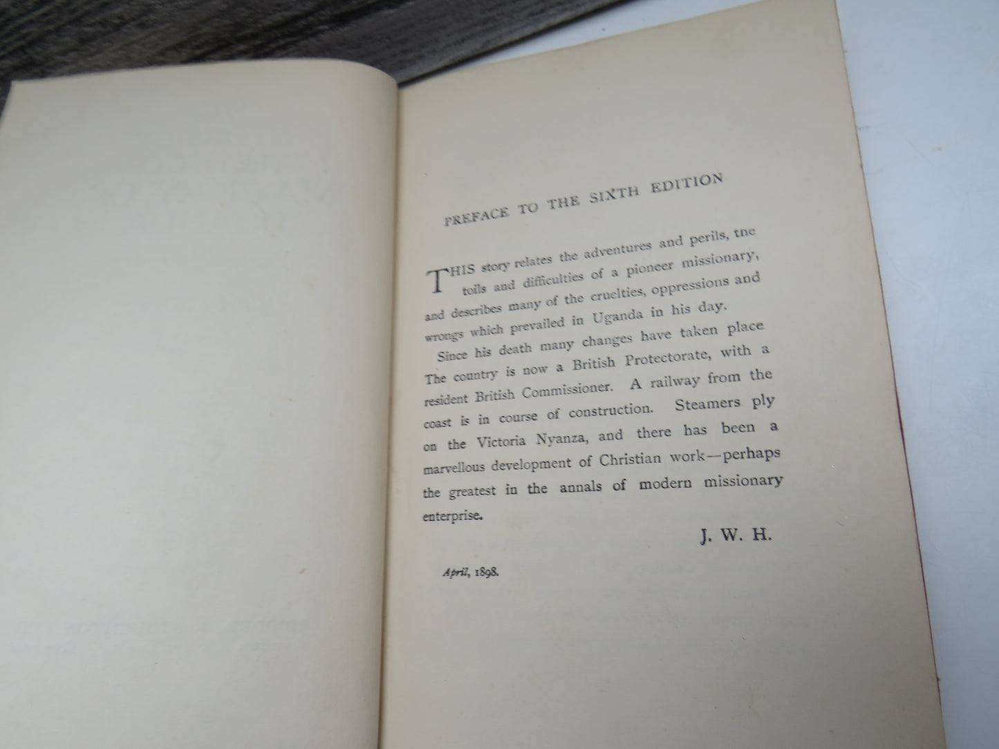 The Story of the Life of Mackay of Uganda Pioneer Missionary By His Sister