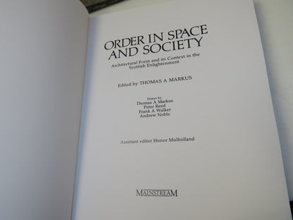 Order In Space and Society Architectural Form and Its Context In The Scottish Enlightenment Edited B book image 4