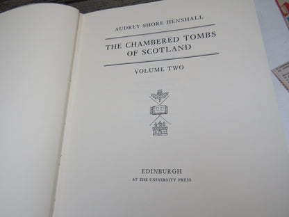 The Chambered Tombs of Scotland By Audrey Shore Henshall Volume Two 1972 book image 4