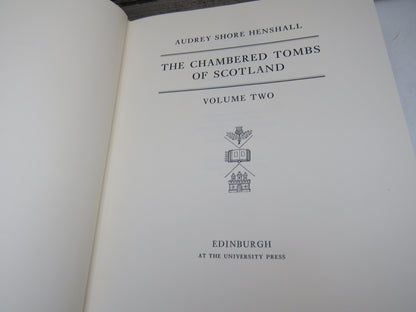 The Chambered Tombs of Scotland By Audrey Shore Henshall Volume Two 1972 book image 4