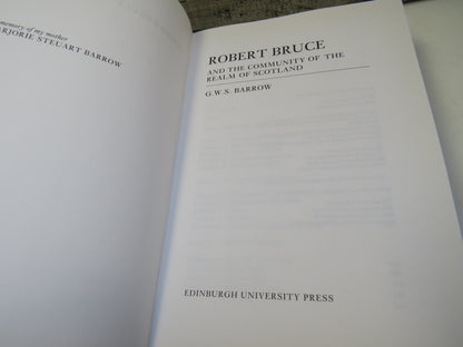 Robert Bruce And The Community Of The Realm of Scotland By G.W.S. Barrow 2005 book image 4