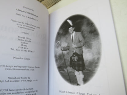 The Robertsons Clan Donnachaidh In Atholl By James Irvine Robertson 2005