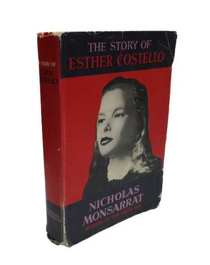 The Story of Esther Costello by Nicholas Monsarrat book front cover