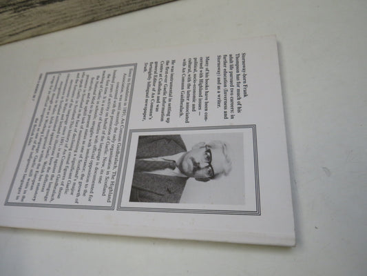History of An Comunn Gaidhealach The First Hundred (1891-1991) By Frank Thompson