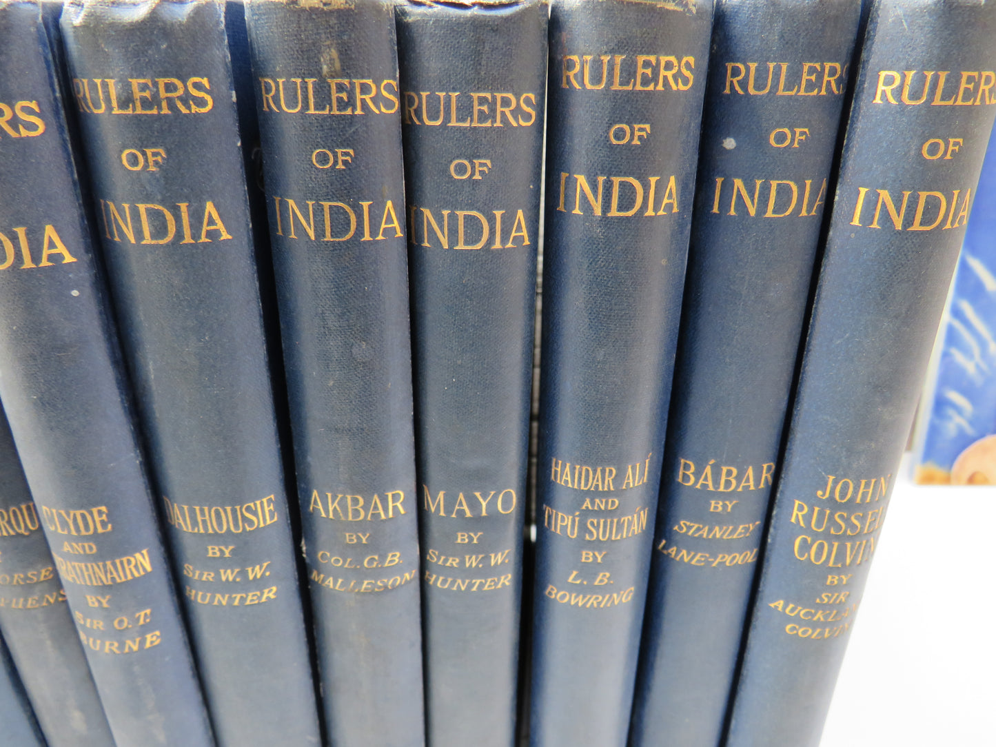 Rulers of India , Multiple Authors, 26 Volume Set, 1890 - 1899, Rare Antique Book Set