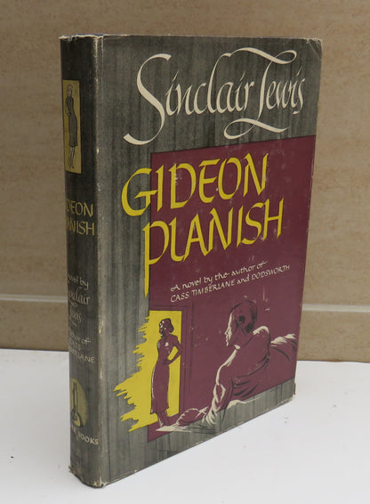 Gideon Planish by Sinclair Lewis, 1946 book image 2