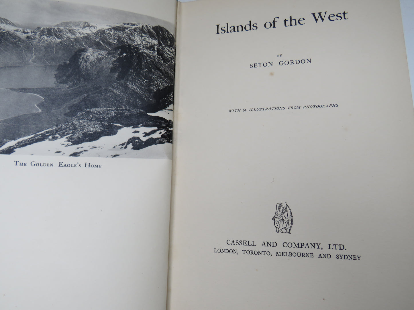 Islands of The West, Seton Gordon, 1933 1st Edition Book