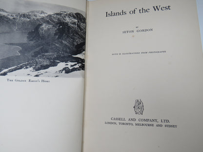 Islands of The West, Seton Gordon, 1933 1st Edition Book book image 3