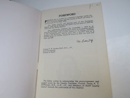 Commemorating The County of Banff 1890 - 1975 book image 3