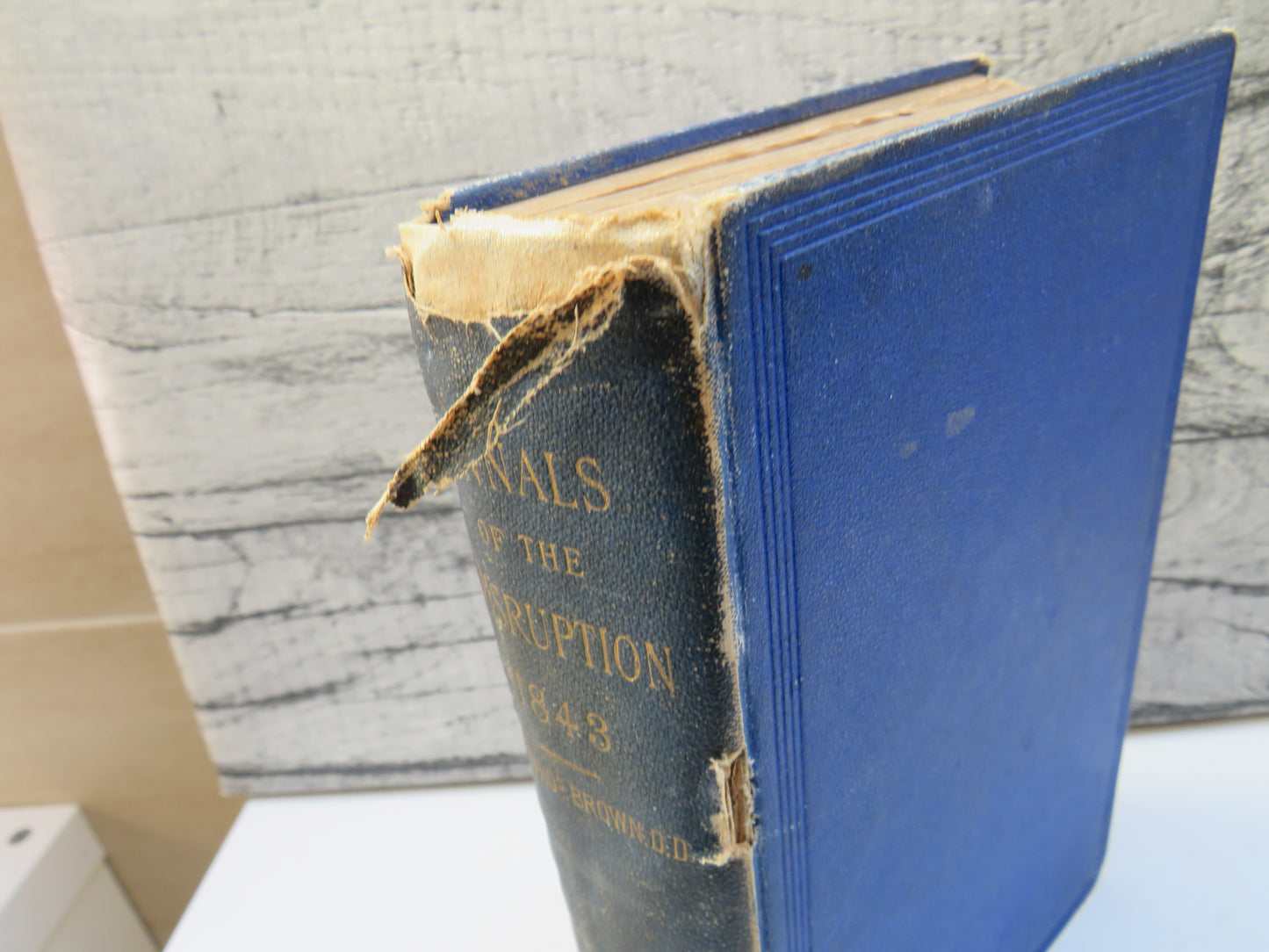 Annals of The Disruption with Extracts from the Narratives of Ministers who left the Scottish Establishment in 1843 by Rev. Thomas Brown, 1893, Antique Book
