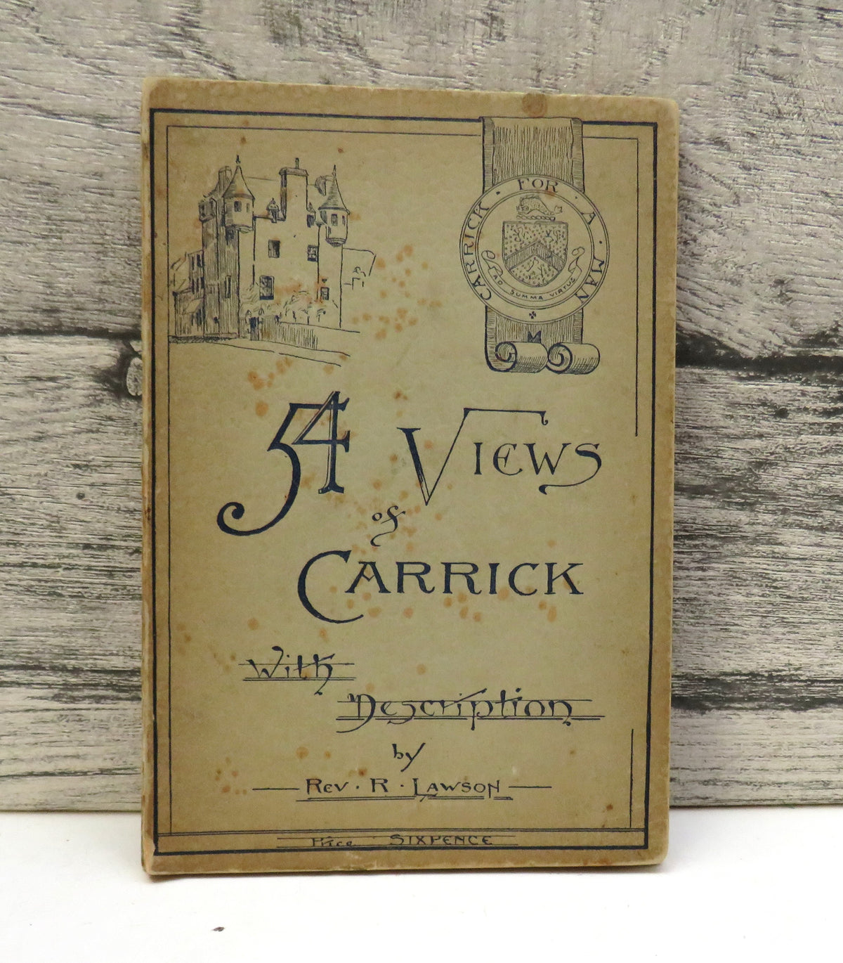 Fifty-Four Views of Carrick With Description By Rev. R. Lawson 1894