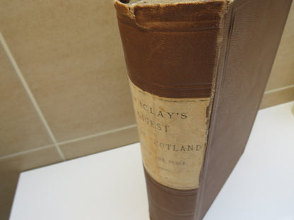 A Digest of The Law of Scotland By Hugh Barclay 1880 book image 3