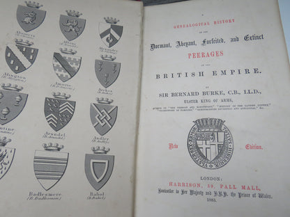 Genealogical History of the Dormant, Abeyant, Forteited, and Extinct Peerages of the British Empire  book image 6