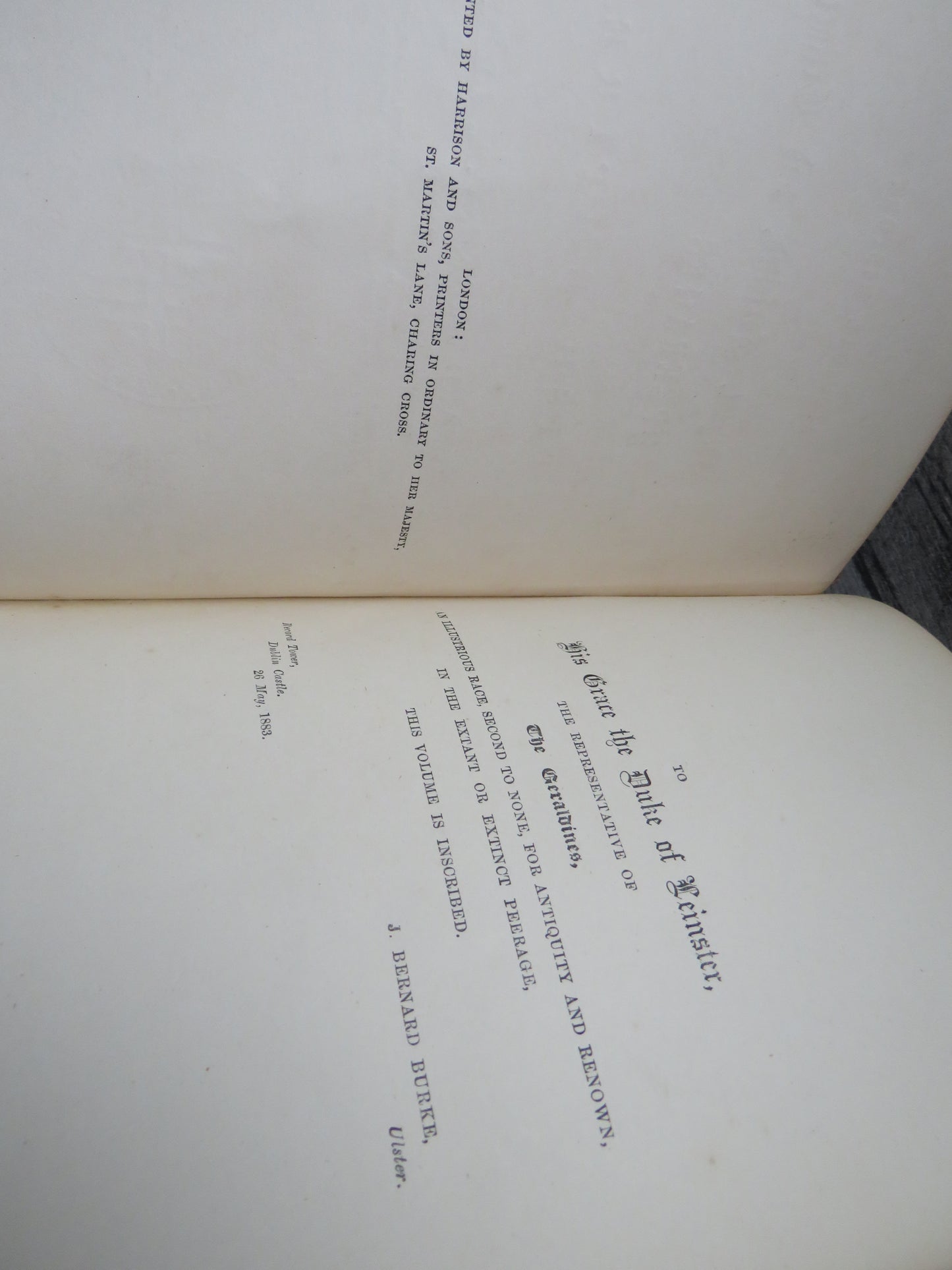 Genealogical History of the Dormant, Abeyant, Forteited, and Extinct Peerages of the British Empire By Sir Bernard Burke 1883