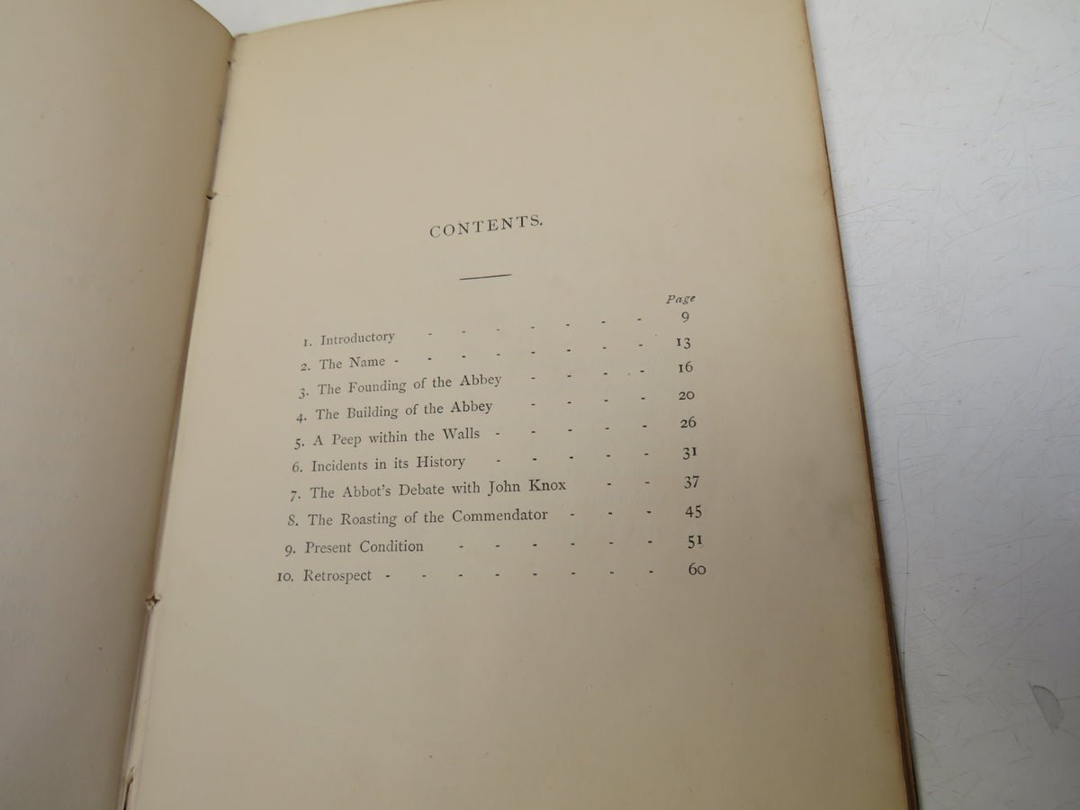 Crossraguel Abbey A History and a Description By Rev. R. Lawson 1883