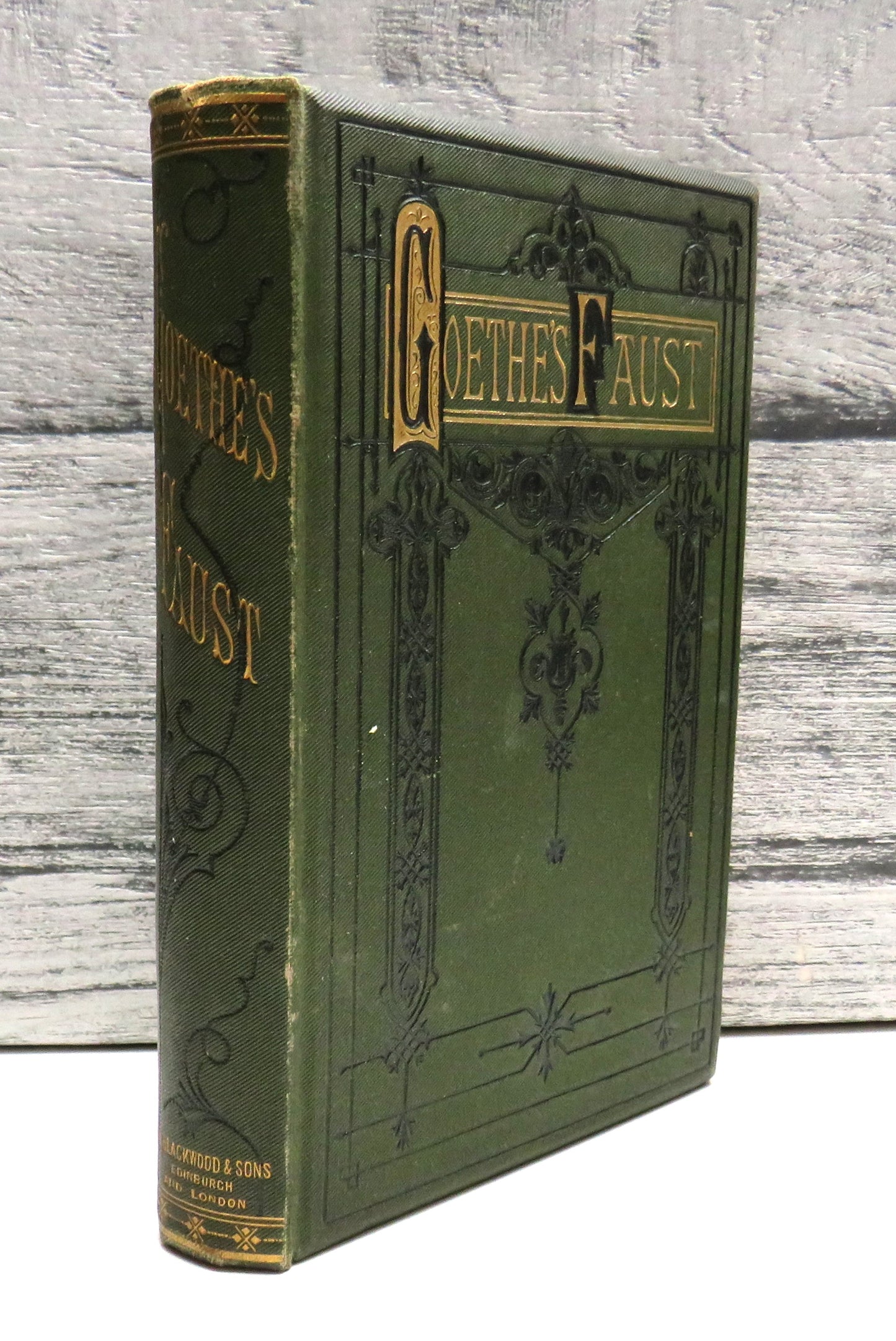 Faust A Dramatic Poem By Goethe Translated Into English Verse By Theodore Martin 1877
