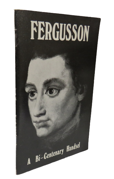 Fergusson, A Bi-centenary Handsel 1974 book front cover