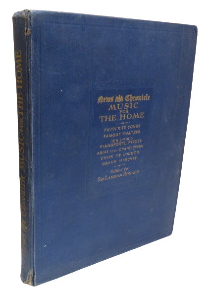 Music For The Home Edited By Sir Landon Ronald News Chronicle 1932