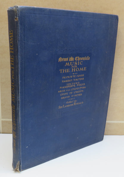 Music For The Home Edited By Sir Landon Ronald News Chronicle 1932 book image 2
