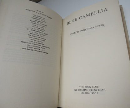 Blue Camellia by Frances Parkinson Keyes, 1957 book image 3