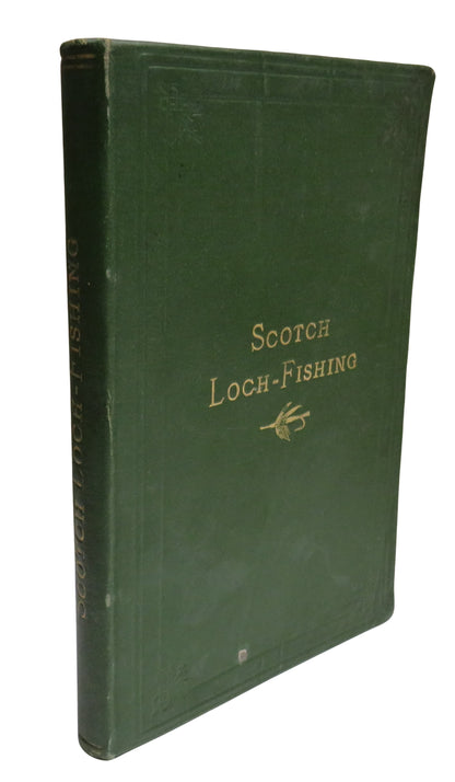 Scotch Loch-Fishing By "Black Palmer" 1882 Antique Book book front cover