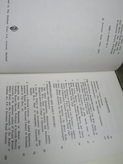 The Hub of the Highlands The Book of Inverness and District The Centenary Volume of Inverness Field  book image 6