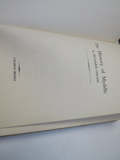 The History of Myddle by Richard Gough, 1979 book image 3