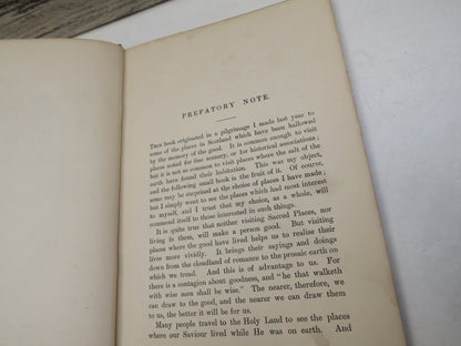 The Sacred Places of Scotland: Being a Account of a Personal Visit To Them By Rev R. Lawson 1891