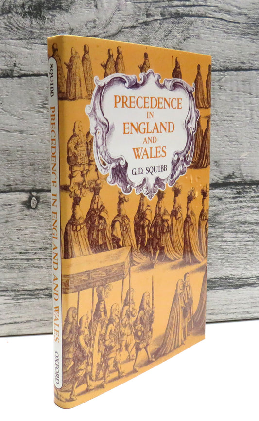 Precedence In England and Wales By G. D. Squibb 1981