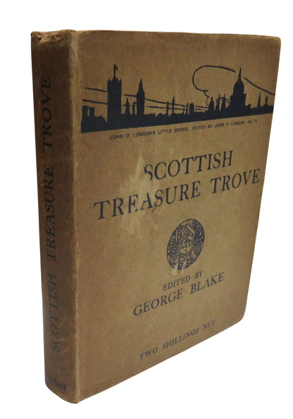 Scottish Treasure Trove Edited By George Blake 1925 book front cover