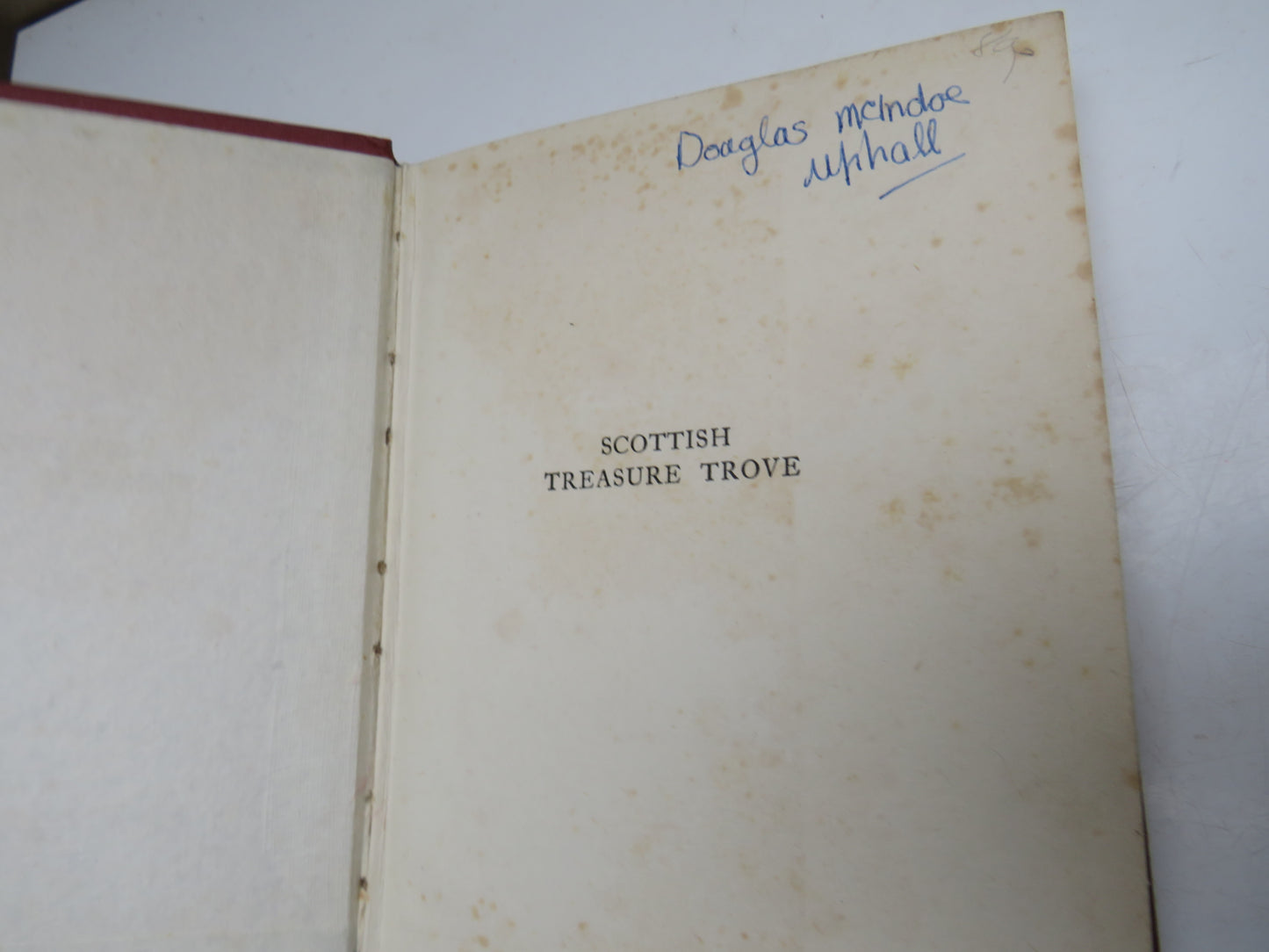 Scottish Treasure Trove Edited By George Blake 1925