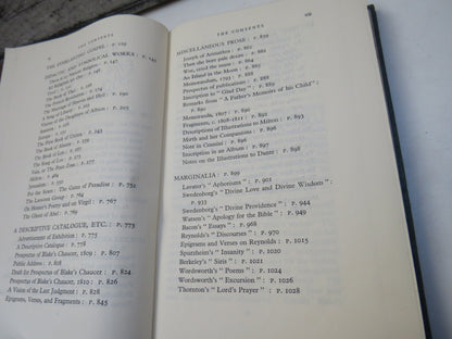 Poetry and Prose of William Blake, edited by Geoffrey Keynes, 1927, Vintage Poetry Book book image 4