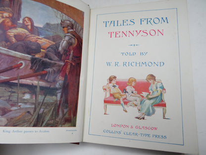 Tales From Tennyson Told By W.R. Richmond Vintage Children's Book