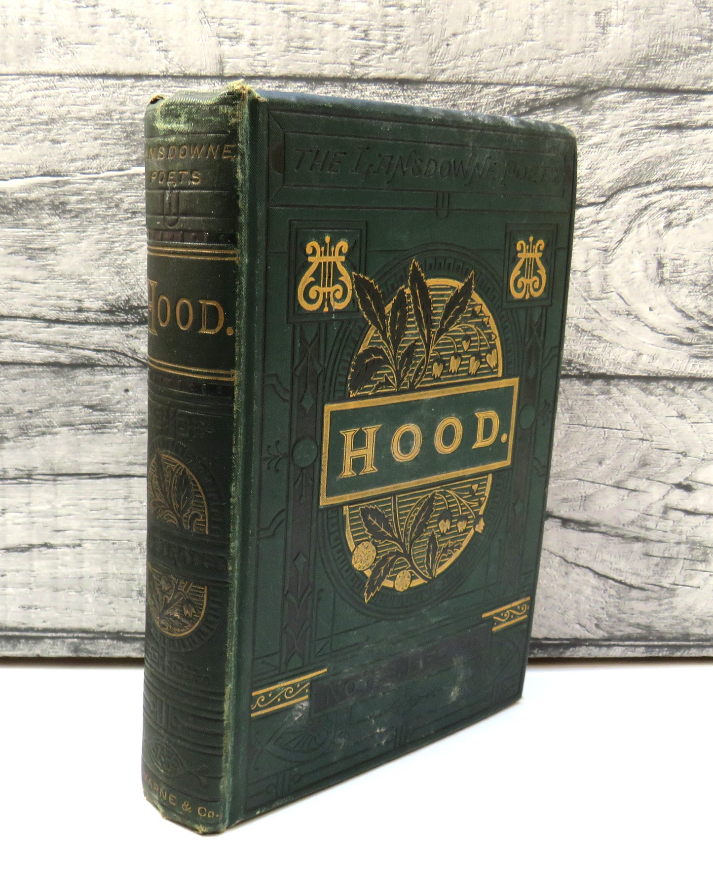 The Poetical Works of Thomas Hood, Reorubted from the Early Editions with Memoir, & Explanatory Notes,  Antique Poetry Book