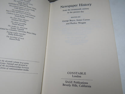 Newspaper History From The Seventeenth Century To The Present Day Edited By George Boyce, James Curr book image 4