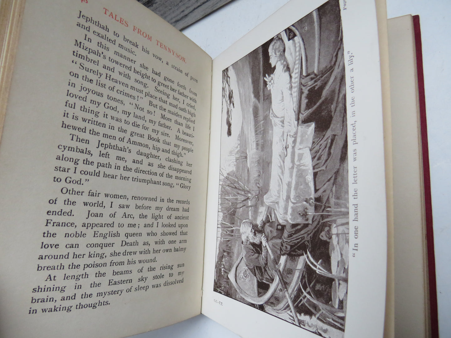 Tales From Tennyson Told By W.R. Richmond Vintage Children's Book