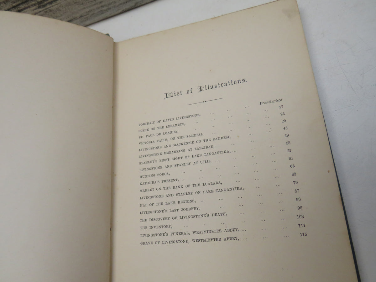 David Livingstone The Story of His Life and Travels With Numerous Illustrations 1896