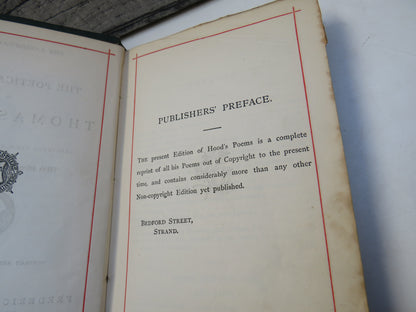 The Poetical Works of Thomas Hood, Reorubted from the Early Editions with Memoir, & Explanatory Note book image 7