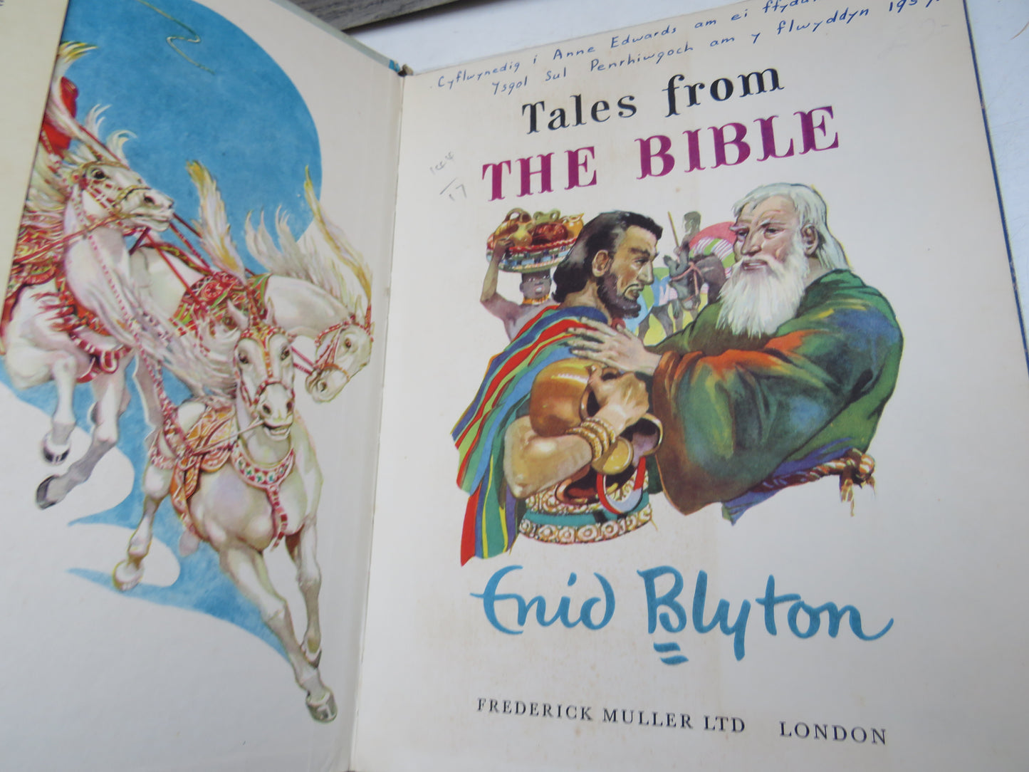 Tales From The Bible by Enid Blyton (Children’s Bible Stories, 1958)