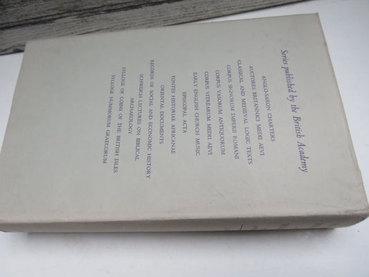 Revised Medieval Latin Word-List From British and Irish Sources Prepared By R.E. Latham 1980