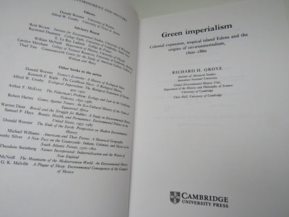Green Imperialism Colonial Expansion, Tropical Islands Edens and The Origins of Environmentalism 160 book image 3