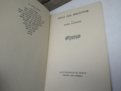 Angus Our Precentor By Isabel Cameron 1942