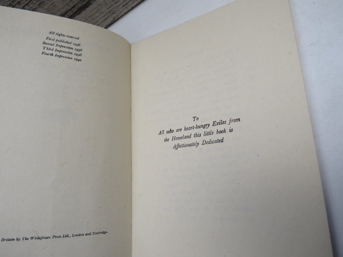 Angus Our Precentor By Isabel Cameron 1942