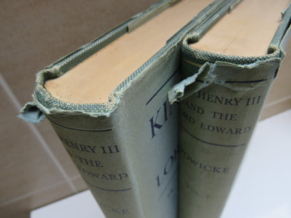 King Henry III and the Lord Edward Volume I & II By F.M. Powicke 1947 book image 3