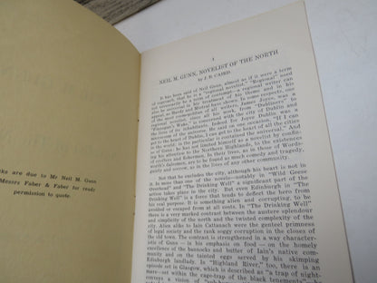 Neil M. Gunn Novelist of the North By J. B. Caird